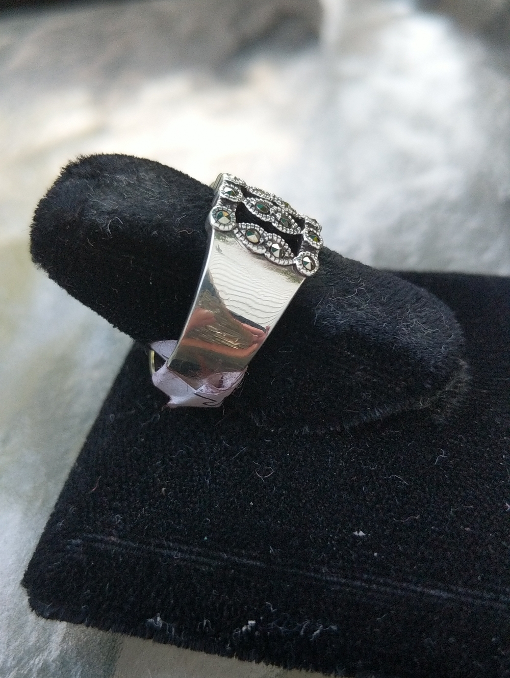 Judith Jack Sterling Silver Ring - Picture 2 of 2